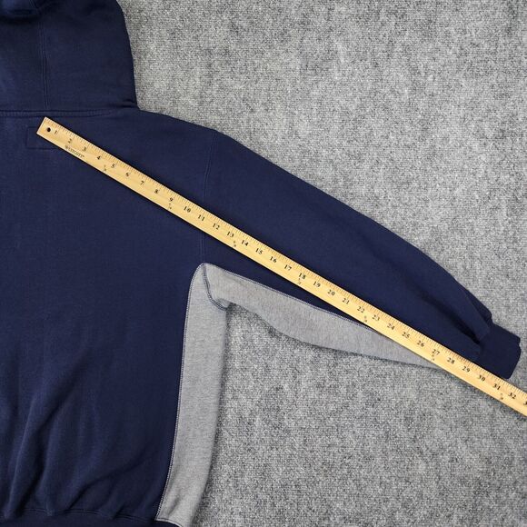 Vintage Notre Dame Fighting Irish Hoodie Mens Small Jansport Pullover Sweatshirt - Picture 7 of 14